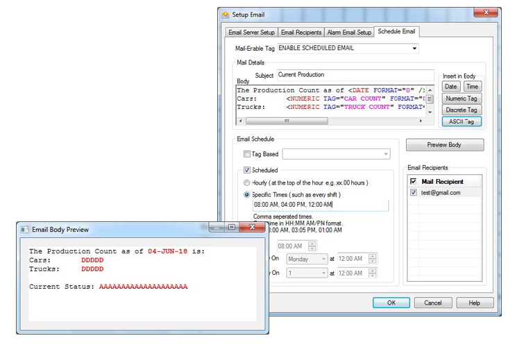 email with TLS and SSL support