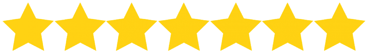 seven stars for ratings